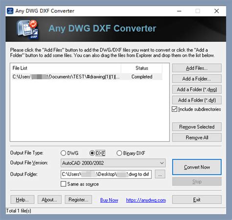 dxf dwg konverter